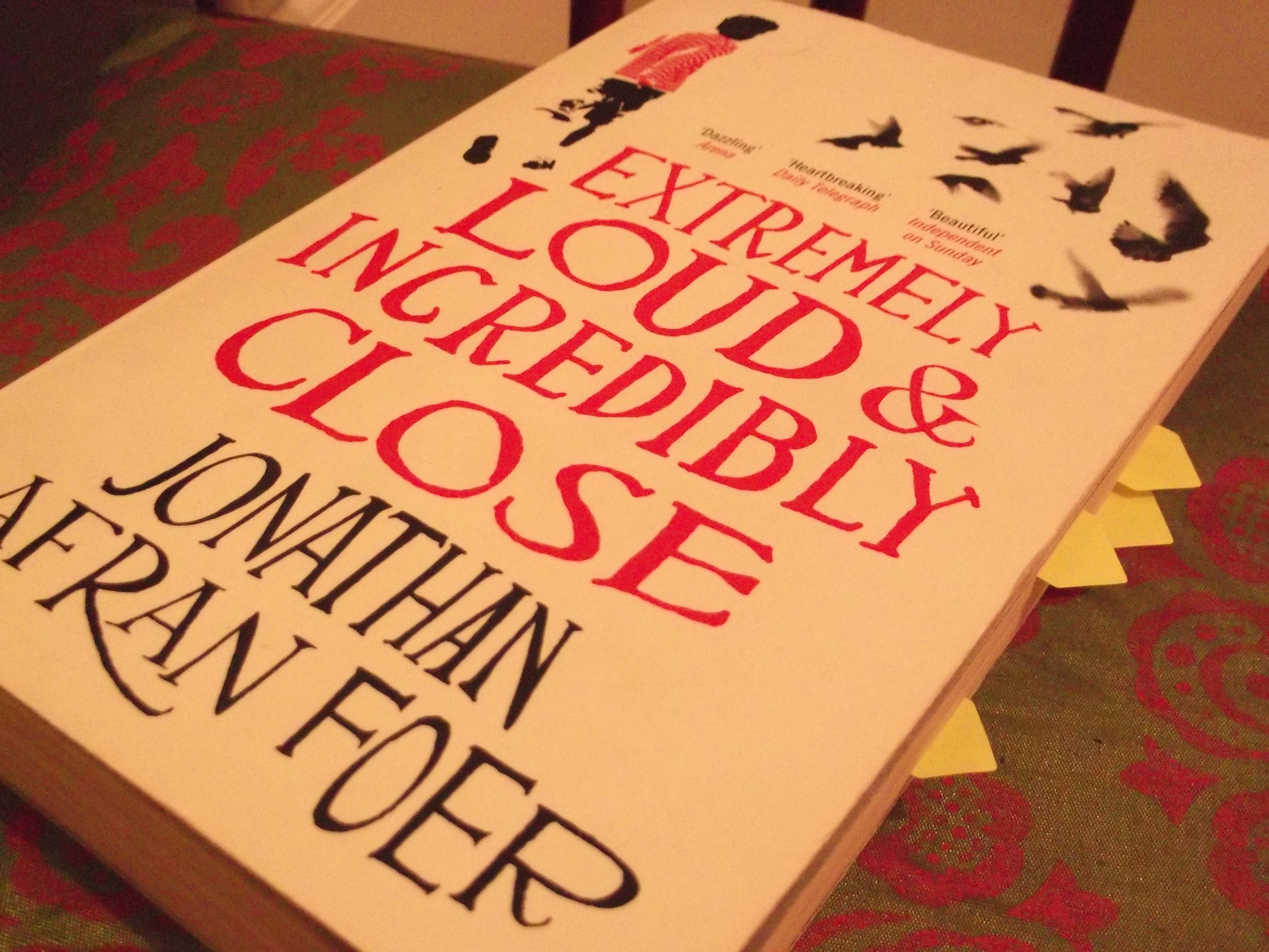 Image result for Extremely loud & incredibly close" book